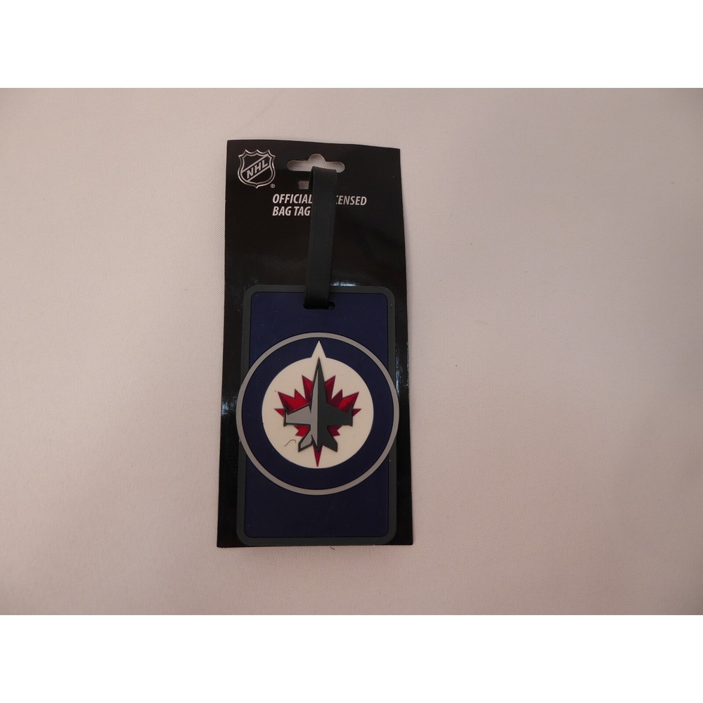NEW Official NHL Hockey Winnipeg Jets Travel Luggage ID Golf Bag Tag